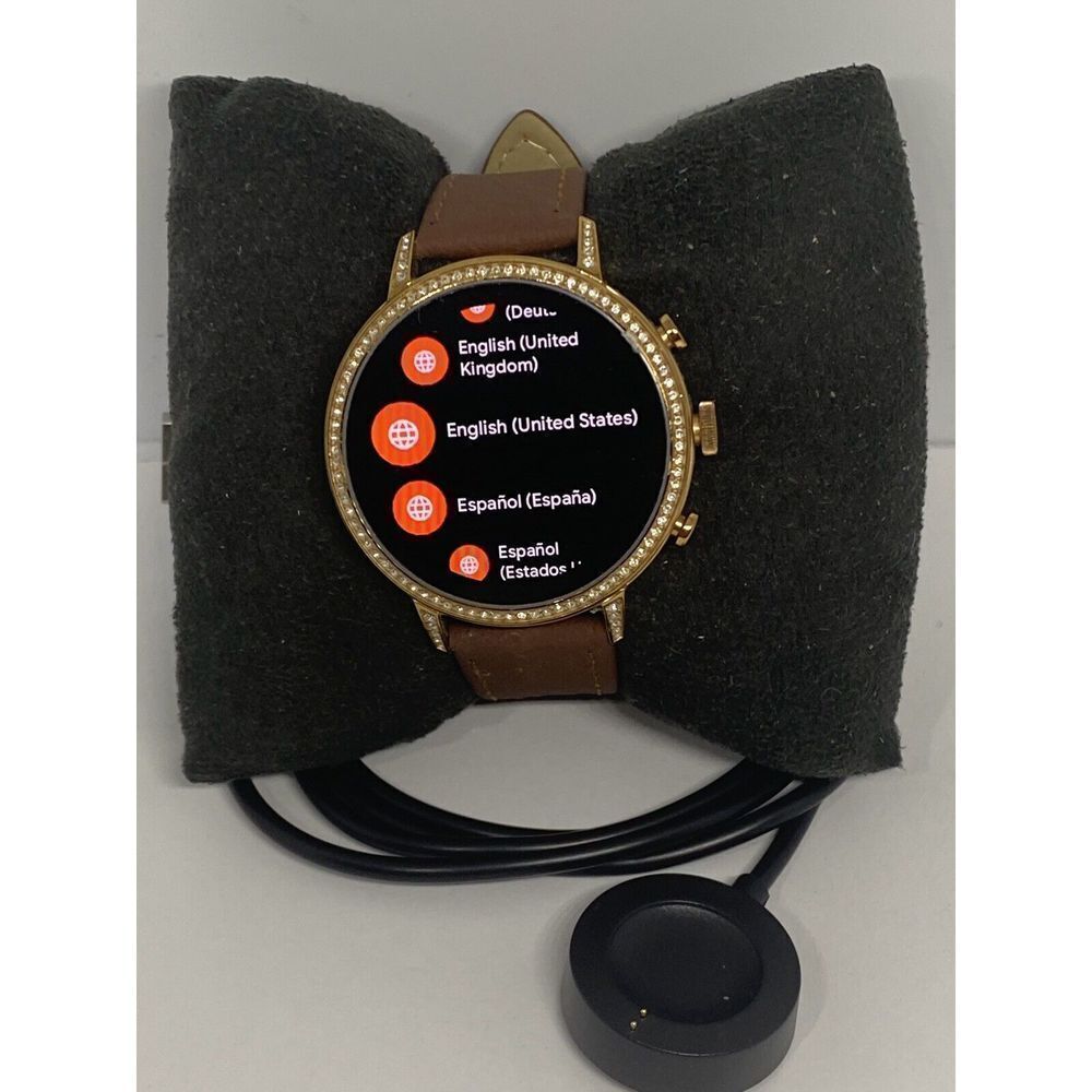 Fossil Gen 4 Authentic Digital Dial Smart Watch Custom Band FTW6021 AB603
